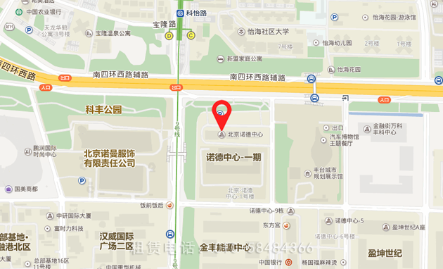 诺德中心地图